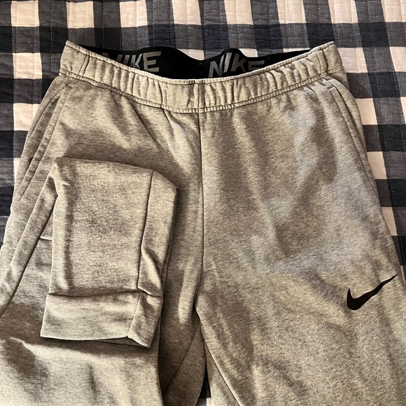 Grey Nike Dry Fit Joggers - Picture 2 of 3